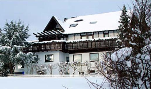 Pension Zur Schonen Aussicht ฮัลเลนแบร์ก ภายนอก รูปภาพ